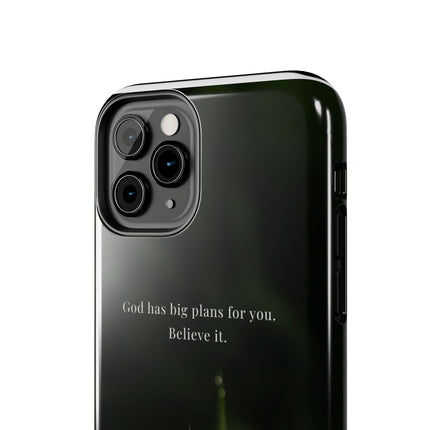 Nature themed motivational phone case