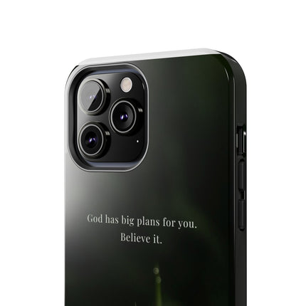 Nature themed motivational phone case