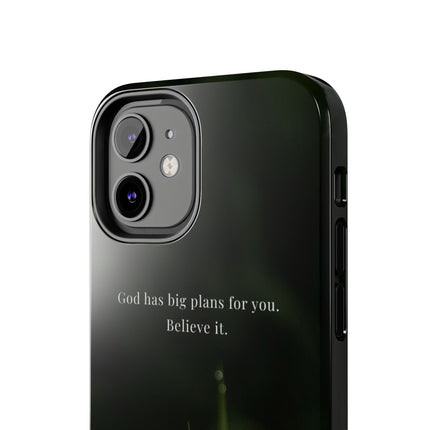 Nature themed motivational phone case