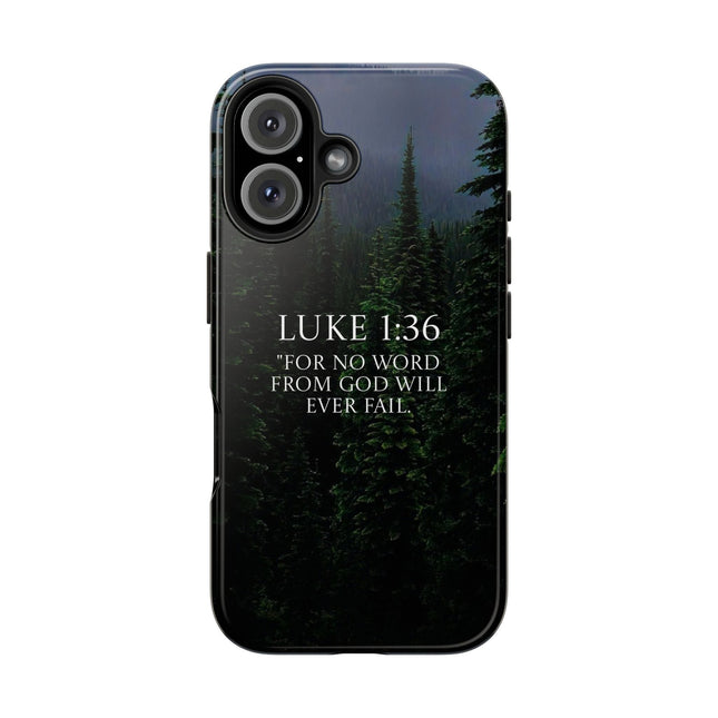 Nature Bible verse phone case