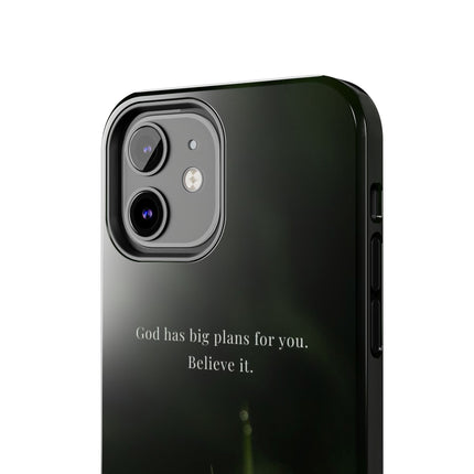 Nature themed motivational phone case