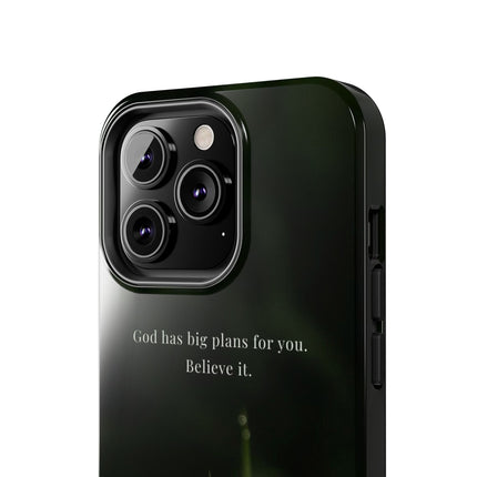 Nature themed motivational phone case