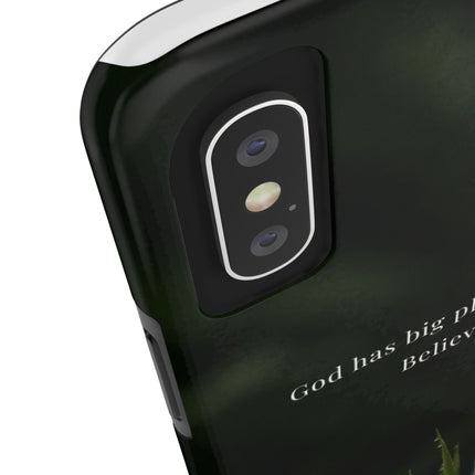 Nature themed motivational phone case